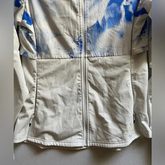 ADIDAS Ultra Graphic Hooded Lightweight Running Jacket Sz S - Picture 3 of 13
